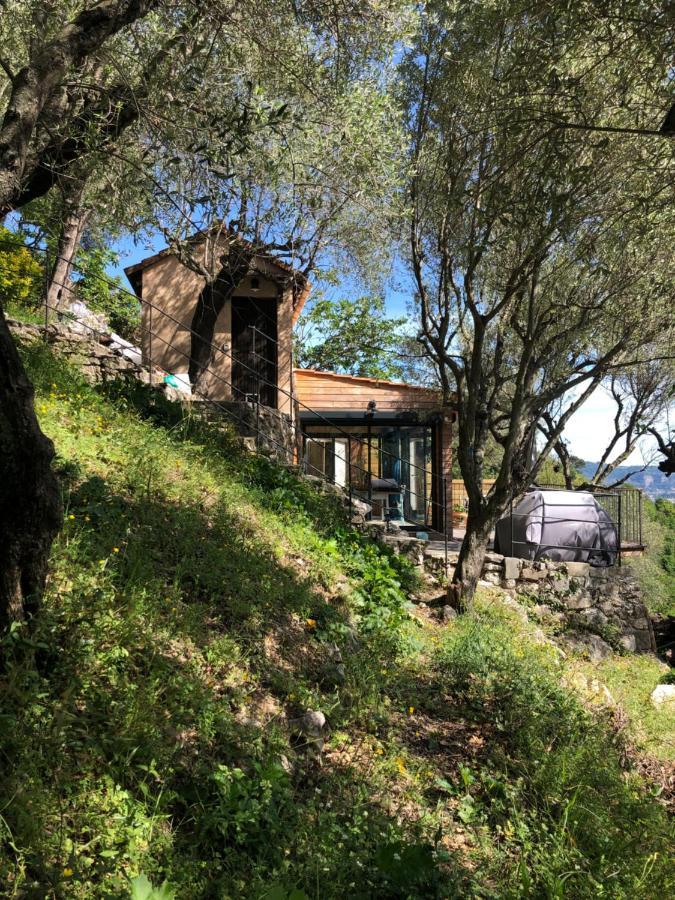 Cabane De L Esteron Gilette Bagian luar foto
